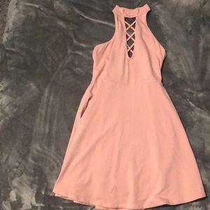 Pink dress